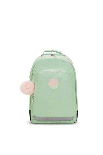 Kipling Class Room Soft Green Met Okul Cantası Kı52135Ky