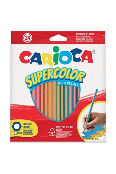 CARIOCA Supercolor Kuru Boya 24 Renk