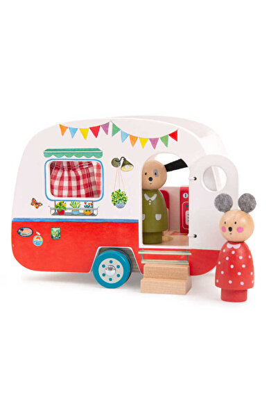 Moulin Roty Ahşap Oyuncak - Karavan
