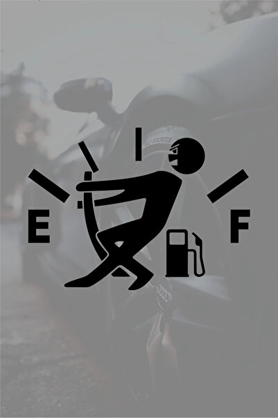 Genel Markalar Siyah Araba Yakıt Deposu Kapağı Sticker Araba Sticker Oto Sticker