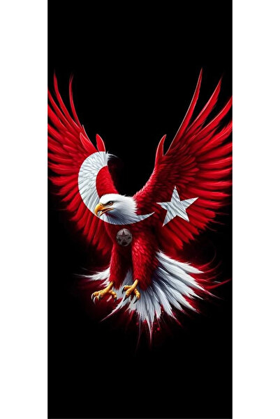 aydın garage Kartal Kapı Direk Kaplama Folyosu BASKILI STİCKER Sağ-Sol 2 Adet...