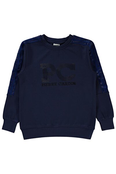 Pierre Cardin PC Baskılı 10-12 Yaş Sweatshirt - Lacivert10-11 Yaş
