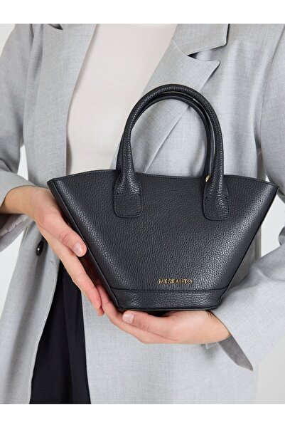 Meskanto Bouquet Genuine Leather Hand and Shoulder Bag with Strap