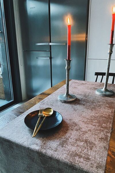 Arma House Sütlü Kahve Lazer Kesim Runner (1)