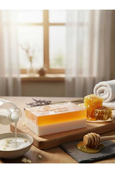 TrendMilano لمسة فاخرة على بشرتك صابون العسل وحليب الحمار