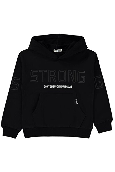 Civil Boys Силна печатна блуза за 6-9 години - черна 6-7 години