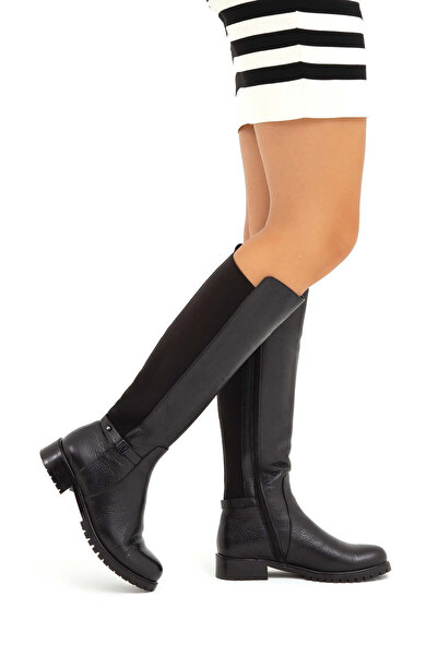 Tamer Tanca Tamer Tanca Kadın Hakiki Deri Casual Çizme 94 7311c Bn Czm Sk19-20