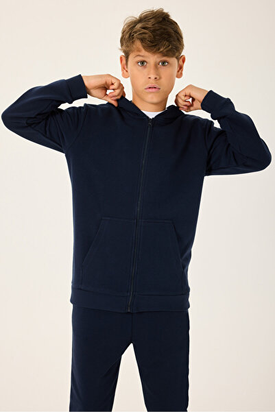 ROLY POLY Rolypoly Boy's Navy Blue Sweatshirt