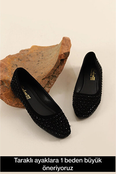 Jackers Чорний камінь дизайн тонкий каблук жіночі повсякденні туфлі Babette домашні Babette