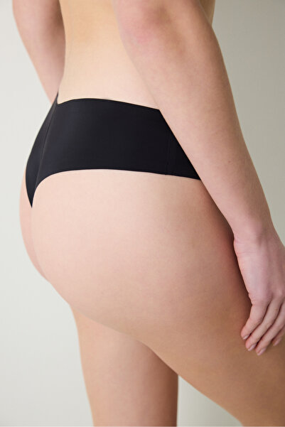Penti Nude Siyah Senselast Brazilian Külot