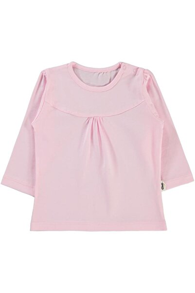 Civil Baby Μπλούζα για κορίτσια 6-18 μηνών με ένθετο μπροστινό μέρος - Ροζ 9-...