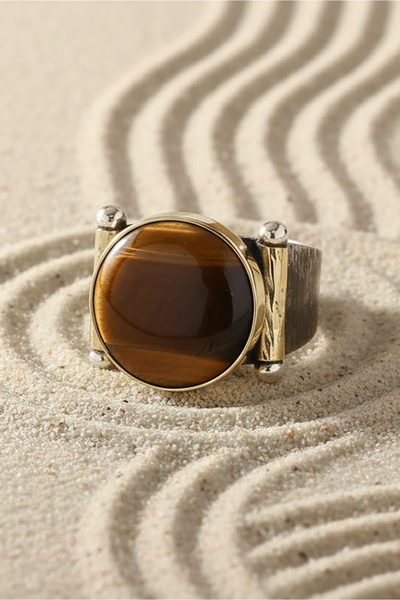 Takıdepo Kaplangözü Taşlı Atılgan Model Gümüş Yüzük