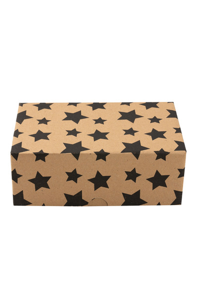 KOLİJET 50 adet E Ticaret Karton Kargo Kutusu 26x12,5x7,5 - 0,81 Desi YILDIZ