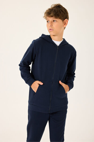 ROLY POLY Rolypoly Boy's Navy Blue Sweatshirt