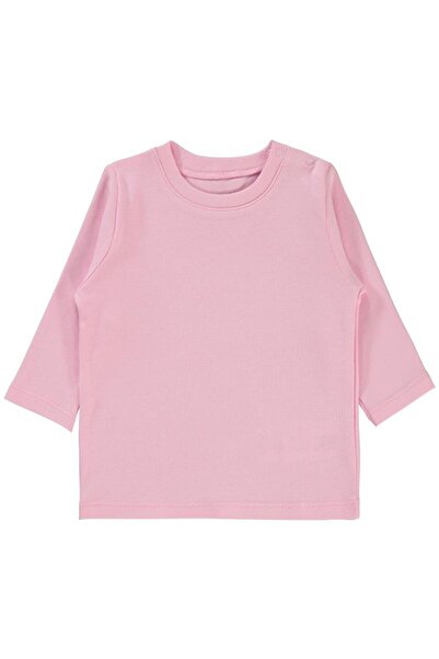 Civil Baby 3-9 μηνών Unisex Μονόπλευρο Μπλουζάκι - Ροζ 6-9 μηνών