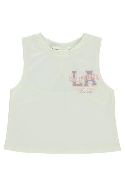 Civil Girls Тениска в цвят екрю за момиче на 2-5 години