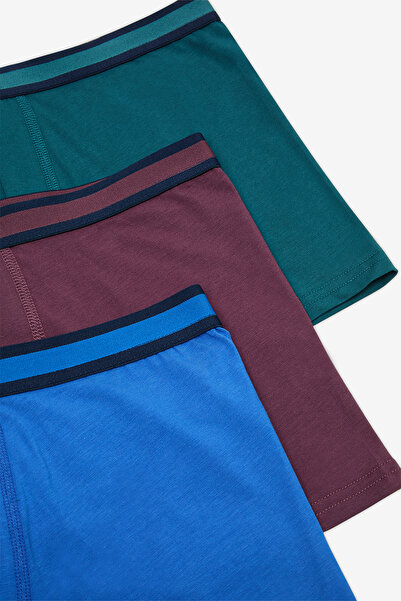 Penti Erkek Pamuklu Mix Colour 3lü Çok Renkli Boxer