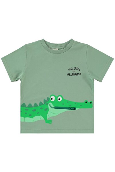 Civil Boys Boy's T-Shirt 2-5 Years Soft Khaki