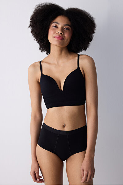 Penti Seamless Siyah Bralet