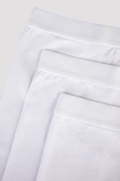 Penti Erkek Pamuklu Basic White Tape 3lü Boxer