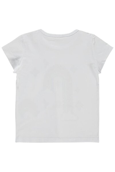 Civil Girls 2-5 Years Girl's White T-Shirt