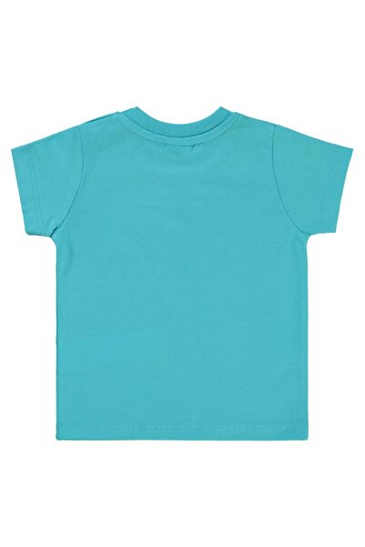 Civil Baby Surf Day's Baskılı 6-18 Ay Tişört - Mavi 9-12 Ay