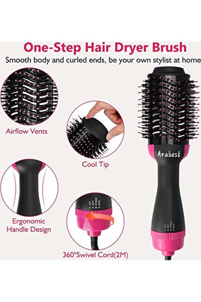 fulina 2-In-1 Professional Salon One-Step Hair Dryer And Brush