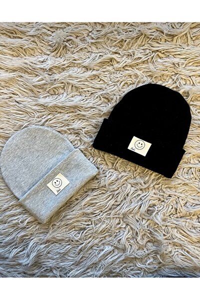 enes baby قبعة كاميسول مرنة بوجه مبتسم من يغز جونيور، عبوة من قطعتين