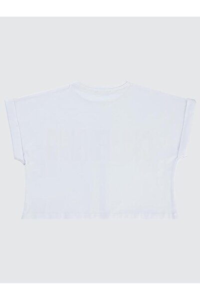 Civil Girls California Printed 6-9 Years Old T-Shirt - White 6-7 Years Old