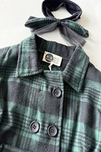 rg kidsstore Φόρεμα για κορίτσια με τούλινη φούστα, λεπτομερές φόρεμα με ζώνη και κορδέλα μαλλιών_RG1533