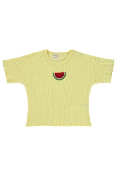 Civil Baby تي شيرت للأطفال من 6 إلى 18 شهرًا مع إكسسوارات موبايل - أصفر من 12...