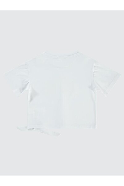 Civil Girls Cute Daisy Embroidered T-Shirt for Ages 10-13 - White 11-12 Years Old