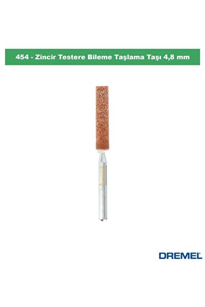 Dremel 454 Zincir Testere Bileme Taşlama Taşı 4,8 mm (3 Adet) 26150454JA