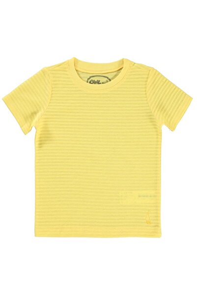 Civil Boys Boy's T-Shirt 2-5 Years Light Yellow