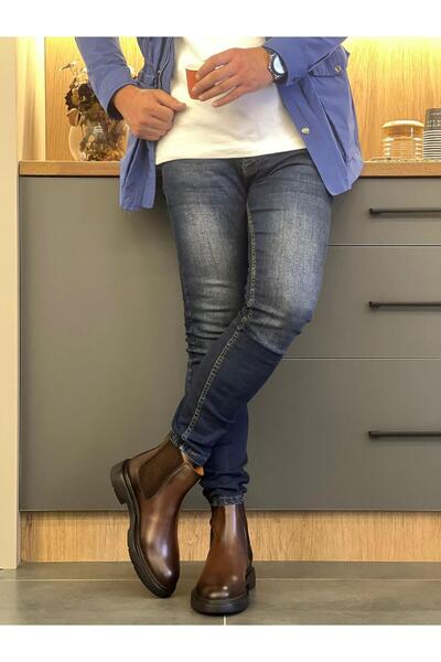 Serhat Özköroğlu LFR-5455 DERI MERDANE BOT Kahve