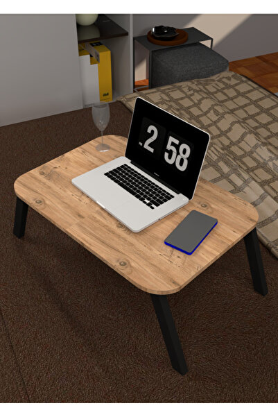 Kahraman Mobilya Aksesuarları Folding Study Table - Laptop Desk - Atlantic Pine