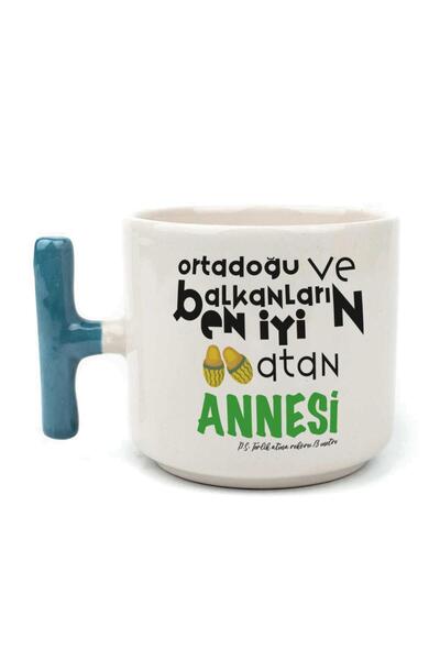 Kırtasiye Ofisi أفضل مطبوع كوبًا أزرقًا بمقبض على شكل حرف T في الشرق الأوسط و...