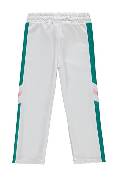 Civil Girls بنطال رياضي تنس مطبوع للأعمار من 6 إلى 9 سنوات - أبيض للأعمار من ...