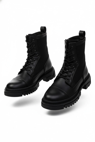 Zerenyus Moskova Yüksek Kalite Siyah Süet Bot Erkek Günlük Askeri Postal Soğuk Ve Su Geçirmez