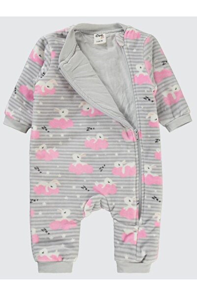 Civil Baby Sleepy Rabbit Printed Sleeping Bag - Gray 6-9 Months