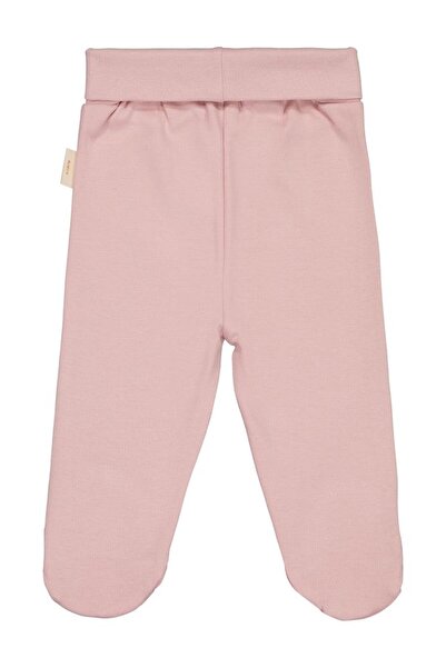 Civil Baby Organik Pamuklu 0-6 Ay Patikli Tek Alt Bebe - Pembe0-1 Ay