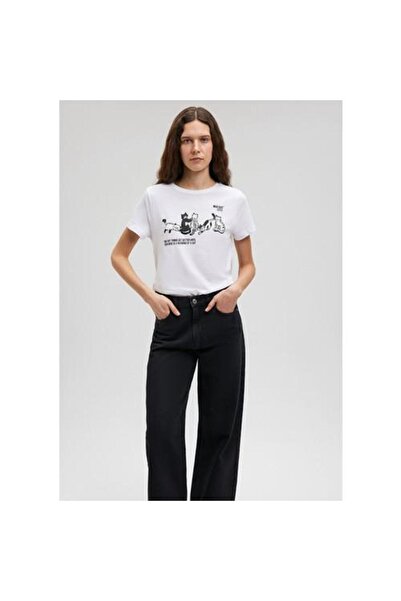 Mavi Γραφικό μπλουζάκι με στάμπα Cat