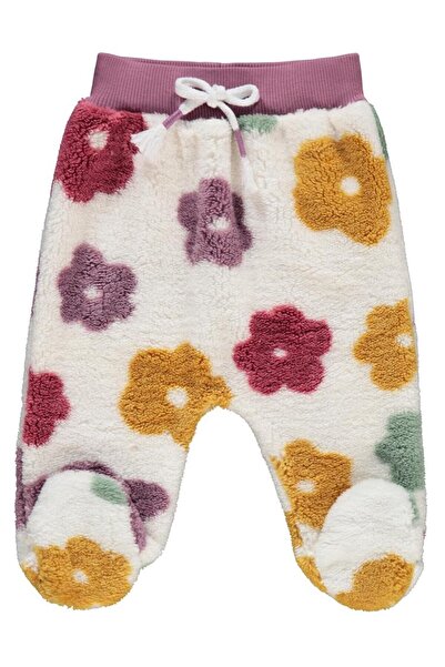 Civil Baby Baby Girl Booties Single Bottom 3-6 Months Ecru