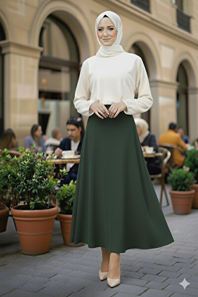 MODA UGS Scuba Crepe Hijab Flared Φούστα