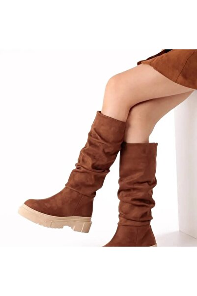 CICIKIZ Bellows Boots with Stitched Soles