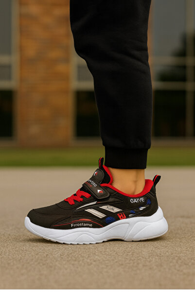 ARONA Unisex Fuspet Banded Faylon Sole Children's Sports Shoes