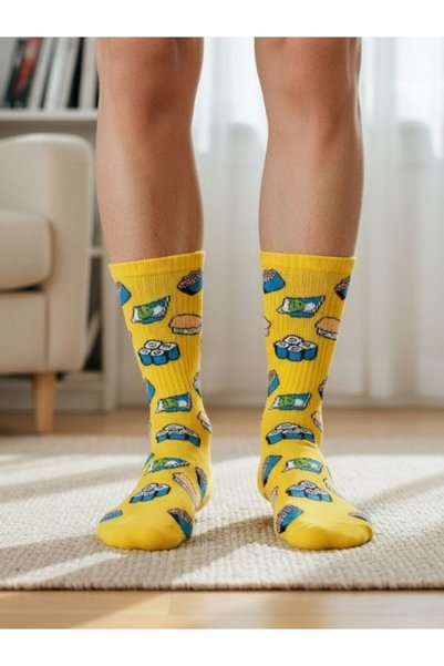 AKSU ÇORAP Sushi Design Tennis Sports Socks