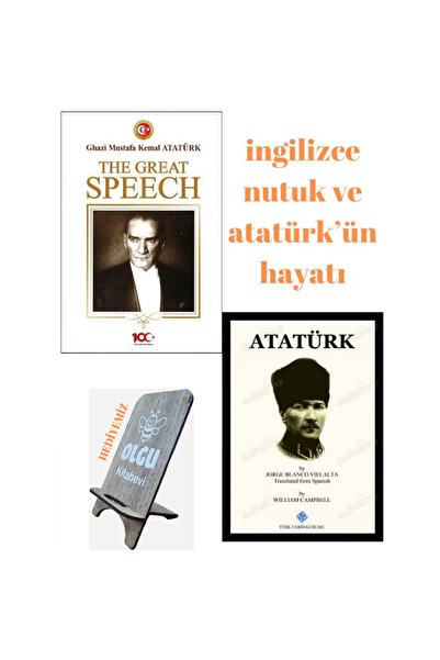 Türk Tarih Kurumu Yayınları The Great Speech (İngilizce Nutuk) / Atatürk ( İn...