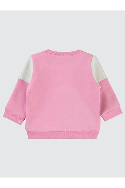 Civil Baby Yazı Baskılı 6-18 Ay Sweatshirt - Pembe 12-18 Ay
