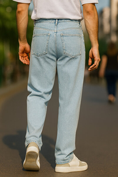 CEDY DENIM Υψηλής ποιότητας φαρδιά εφαρμογή Jean Leon Ψηλόμεση Φαρδιά τζιν παντελόνι C352